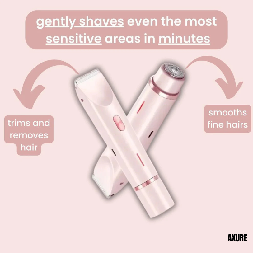 GlowShave™ – 2-in-1 Women’s Body Shaver